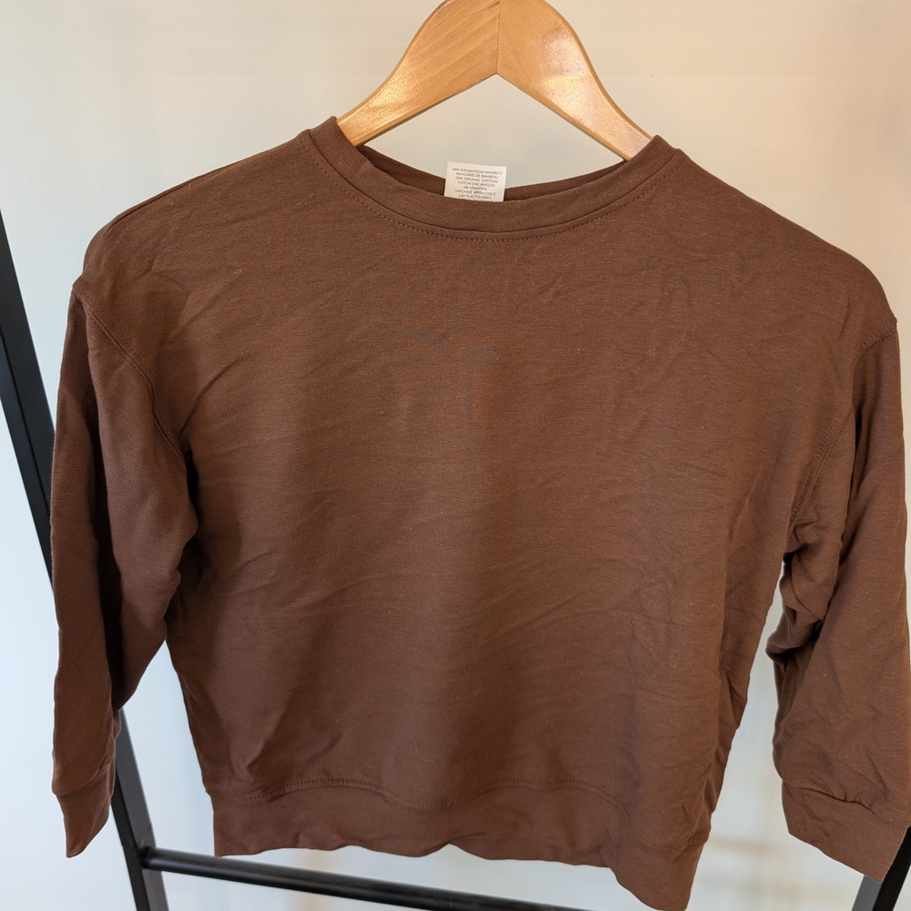 Brown Kids Sweater